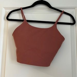 Cropped Exercise Tank